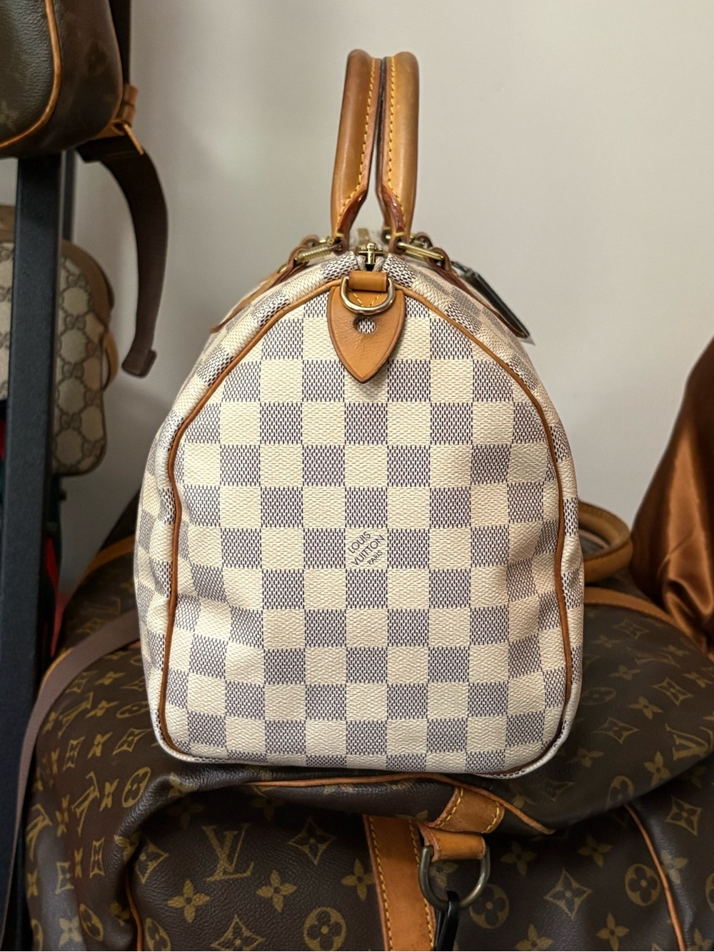 Louis Vuitton Damier Azul Speedy 30 - Picture 5 of 7